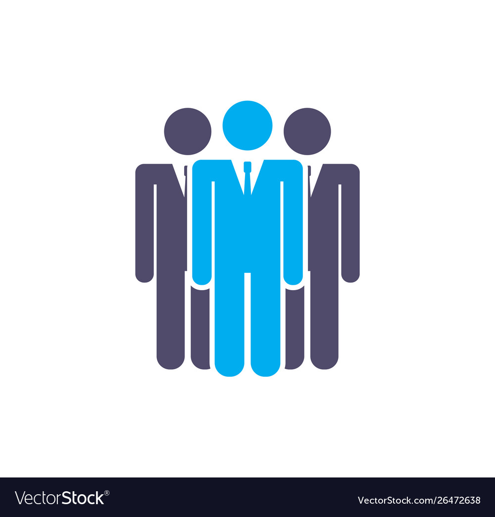 Business person icon on background for graphic