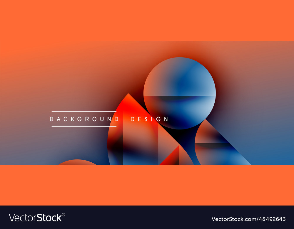 Minimalistic Geometric Backdrop Showcasing Vector Image 3561