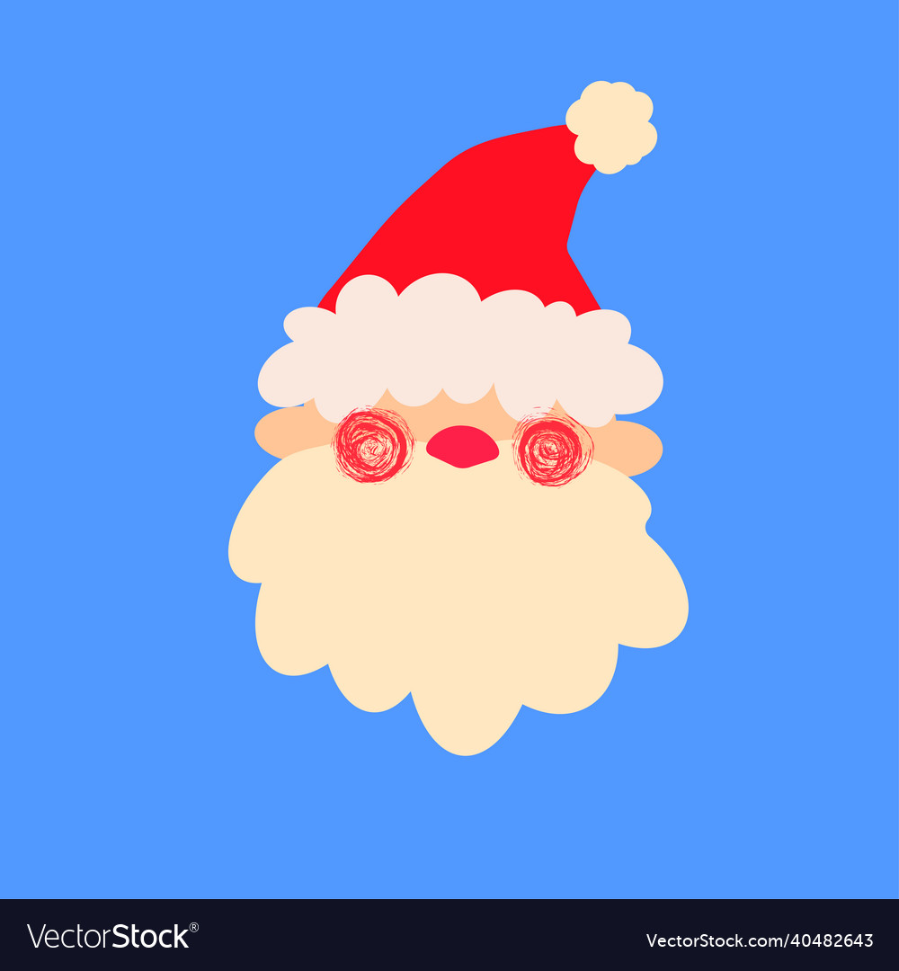 Santa claus year Royalty Free Vector Image - VectorStock