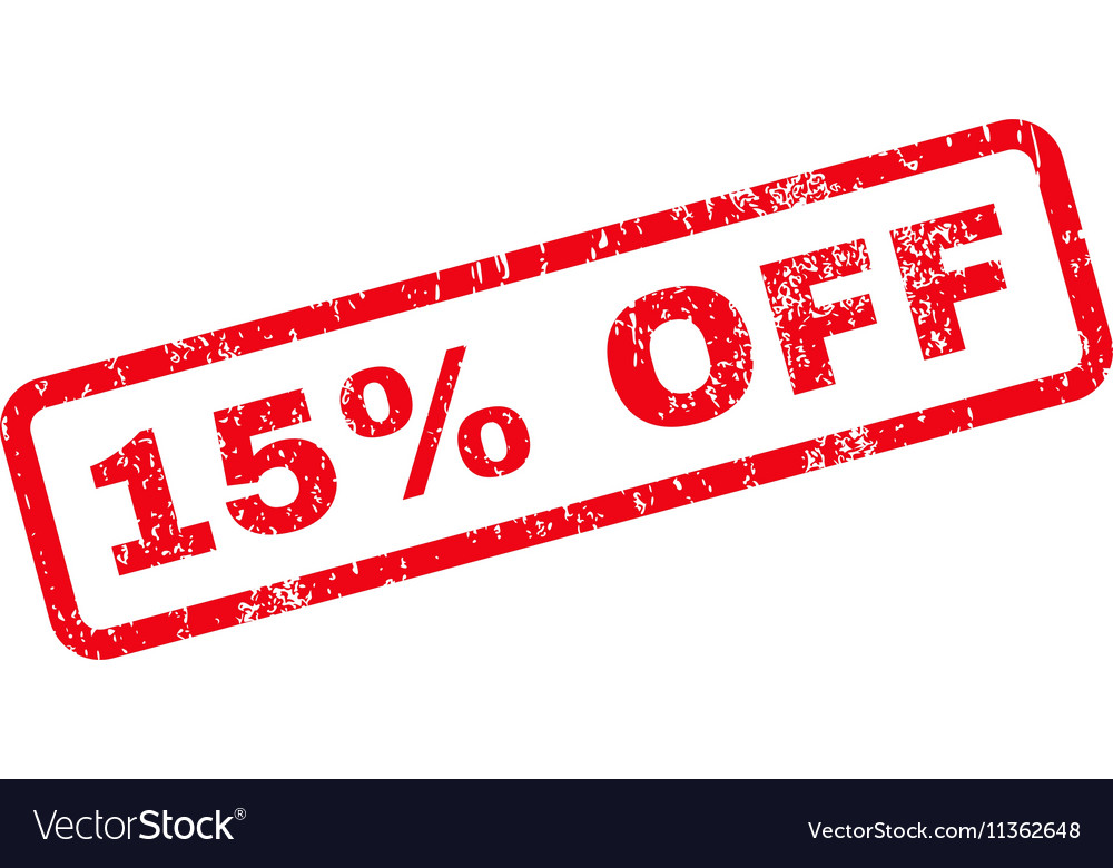 15 Percent Off Text Rubber Stamp Royalty Free Vector Image 15-percent-off-text-rubber-stamp-royalty-free-vector-image