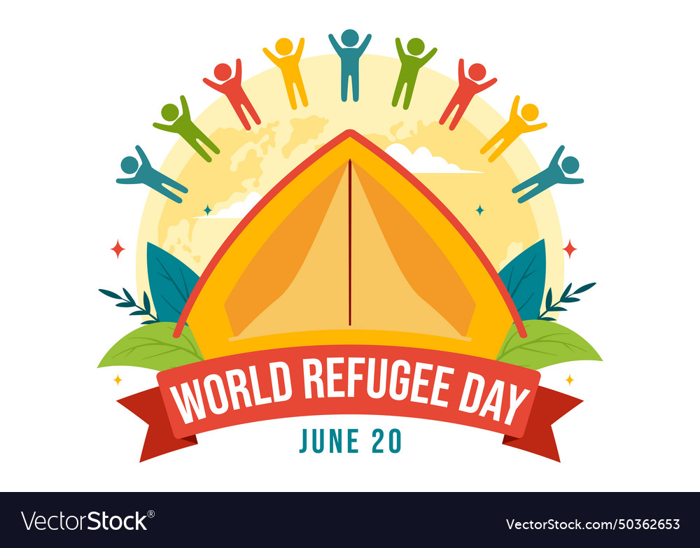 World refugee day on 20 june of immigration