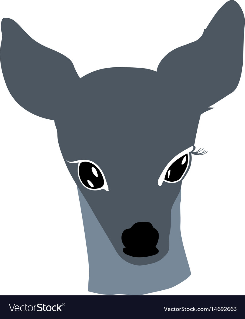 Roe deer Royalty Free Vector Image - VectorStock