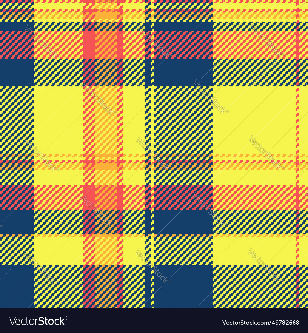 Texture plaid pattern of textile background Vector Image