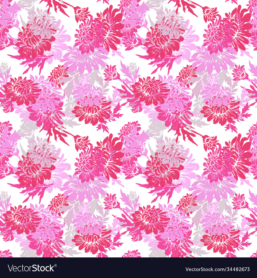 Floral seamless pattern Royalty Free Vector Image