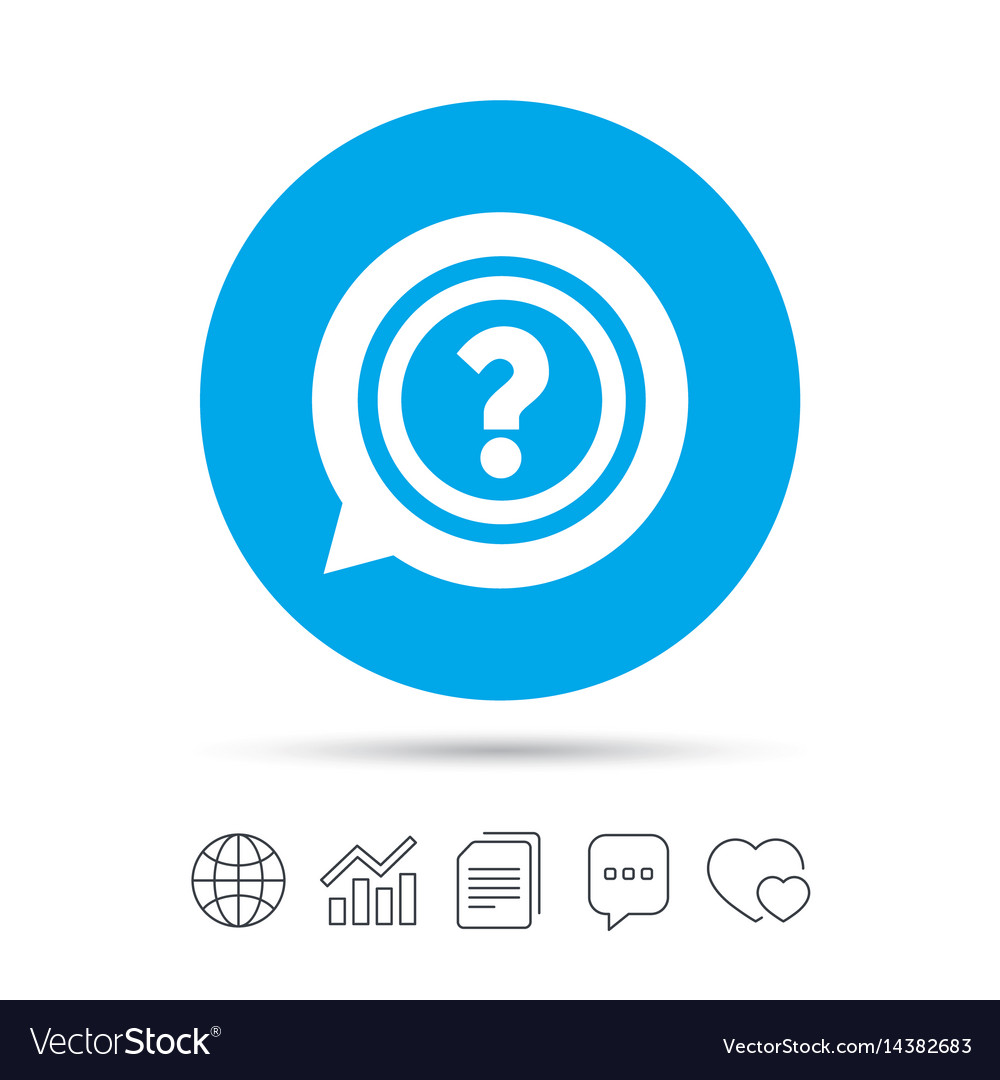 Question Mark Sign Icon Help Symbol Royalty Free Vector