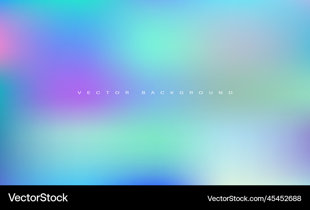 Abstract blurred gradient mesh background Vector Image
