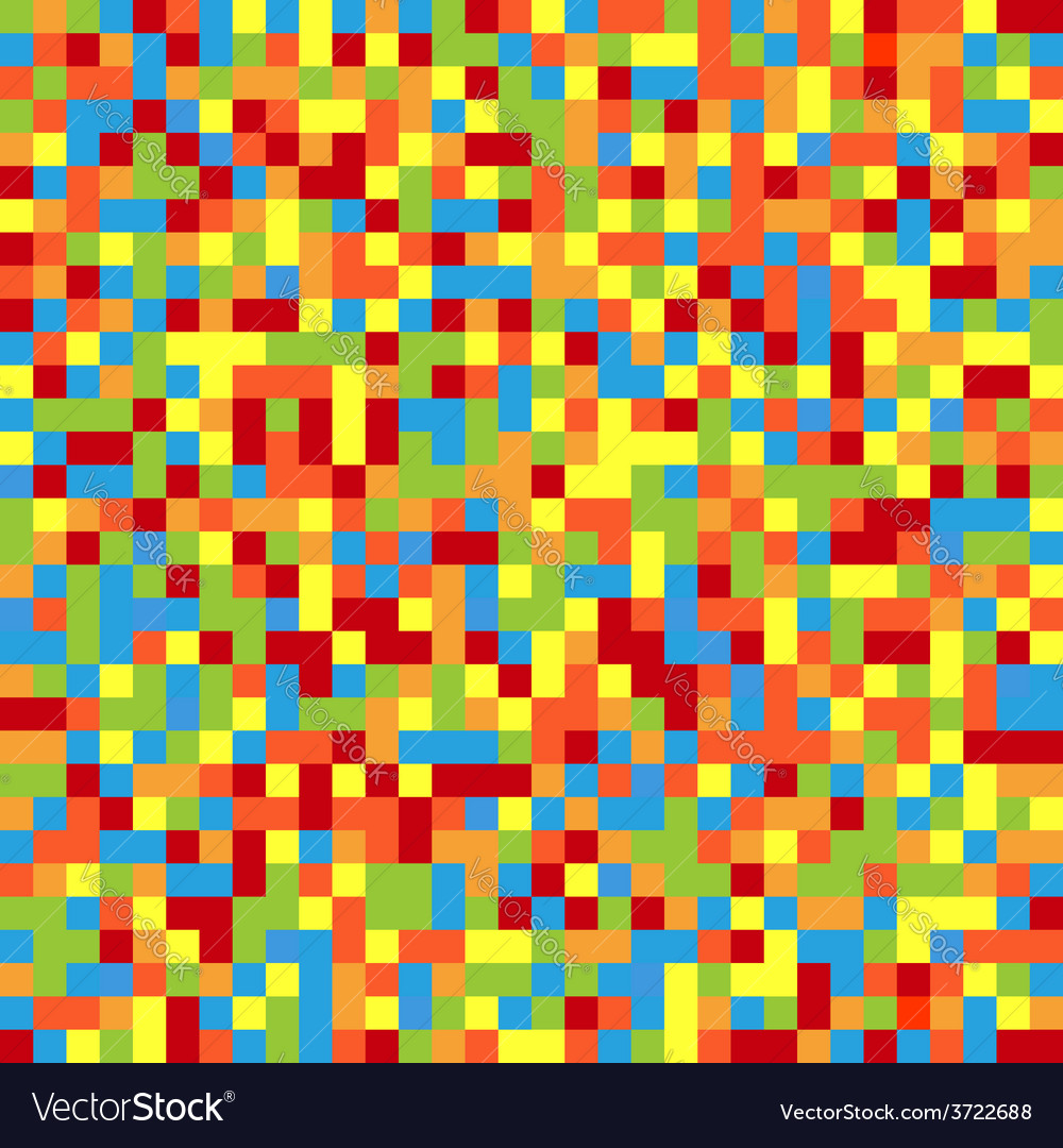 Colorful pixelated background Royalty Free Vector Image