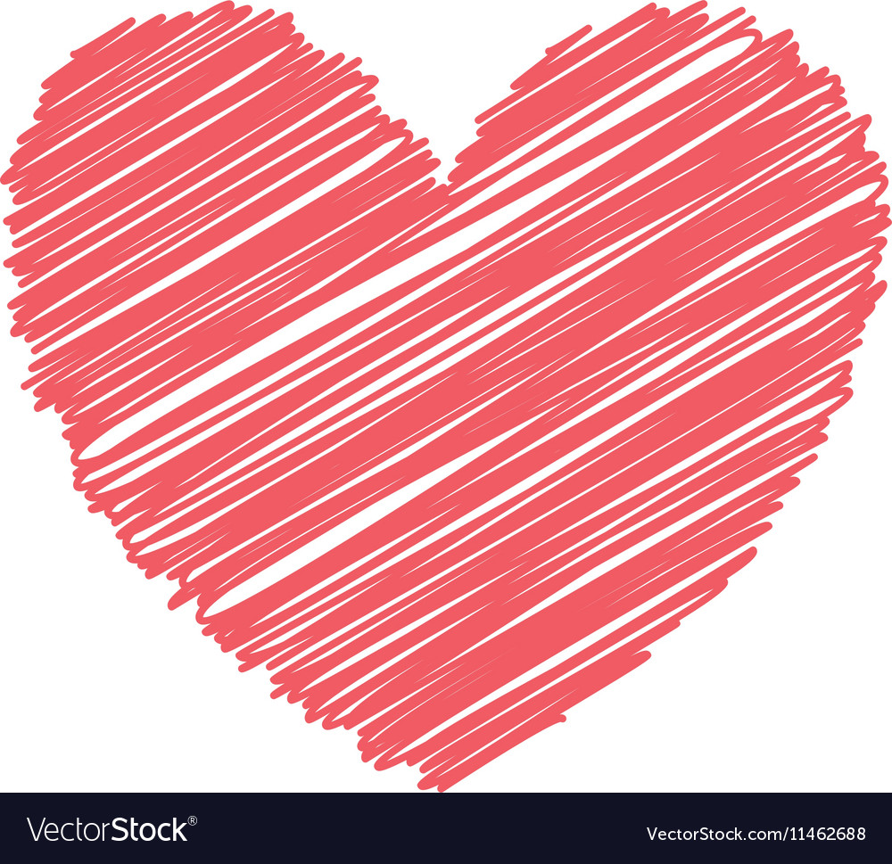 Red heart icon Royalty Free Vector Image - VectorStock