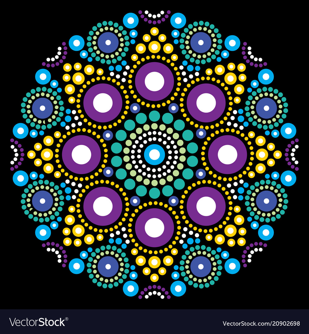 Dot mandala - dot painting