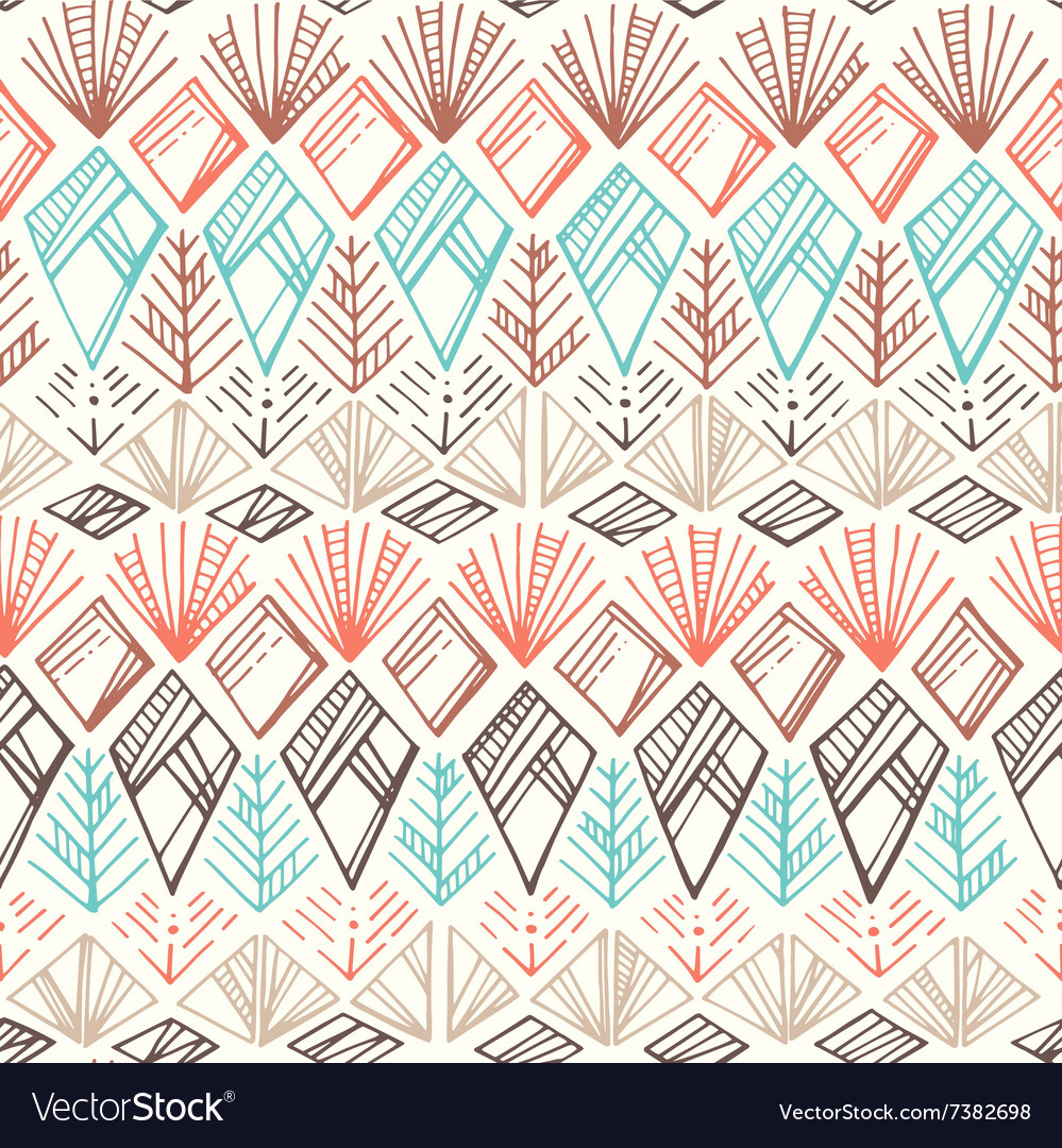 Seamless ethnic pattern