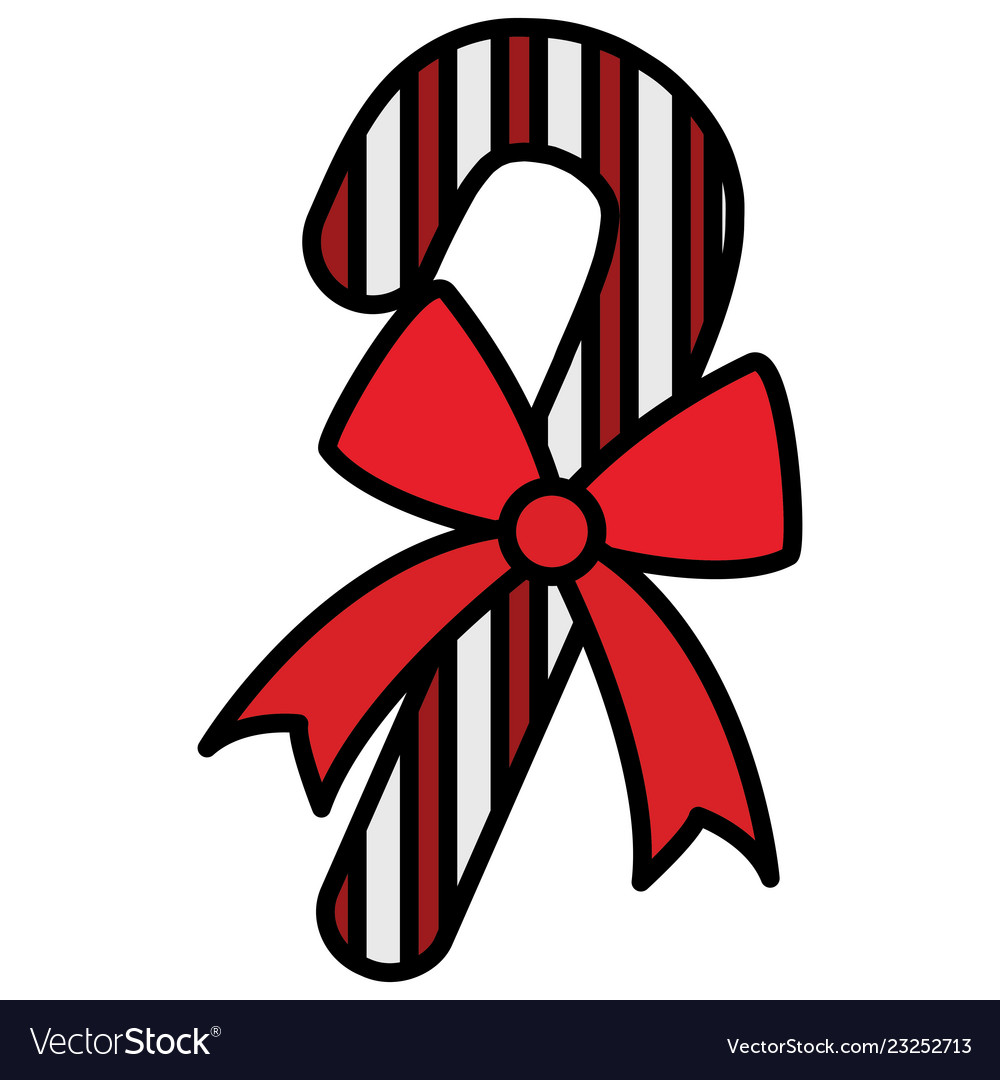 Candy cane design Royalty Free Vector Image - VectorStock