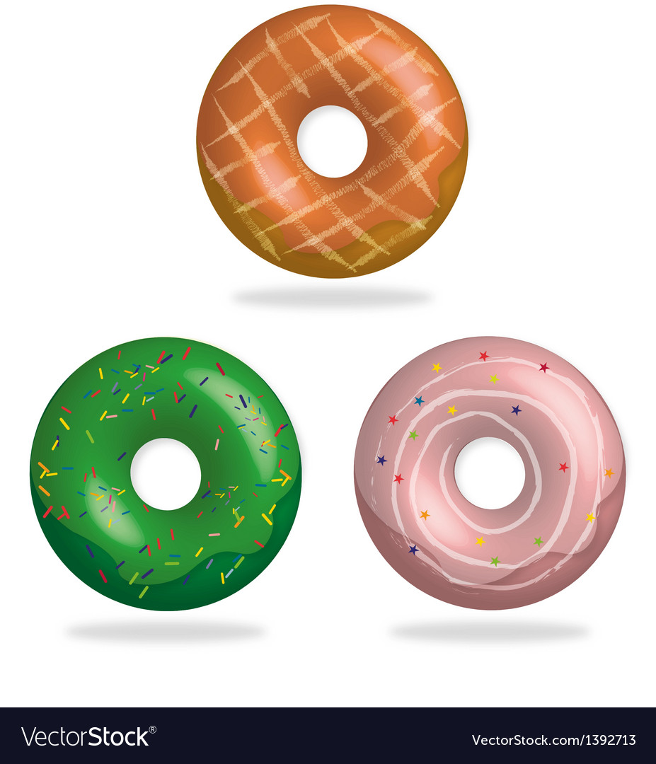 Colorful donuts