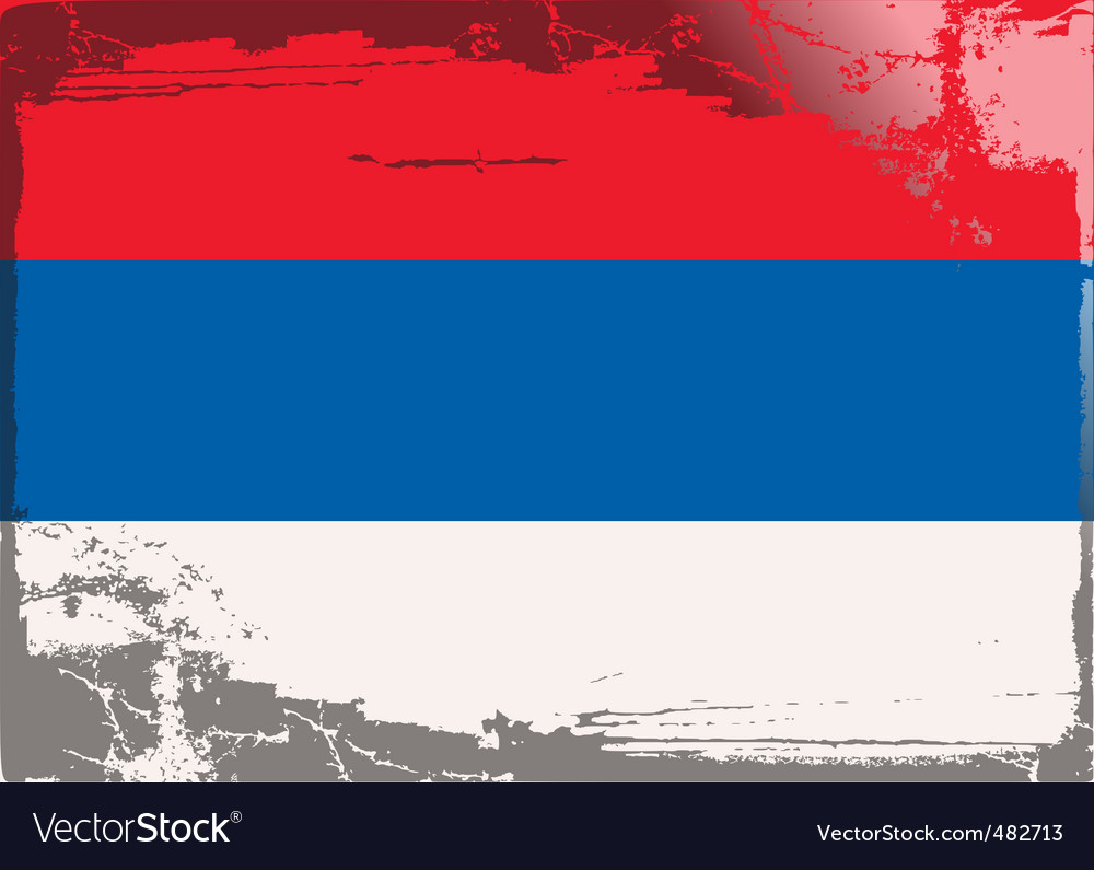 Serbia national flag