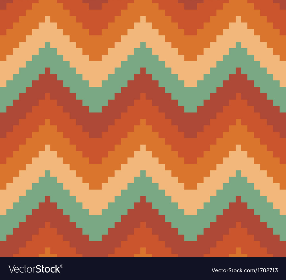 Zig zag pixel1 resize Royalty Free Vector Image