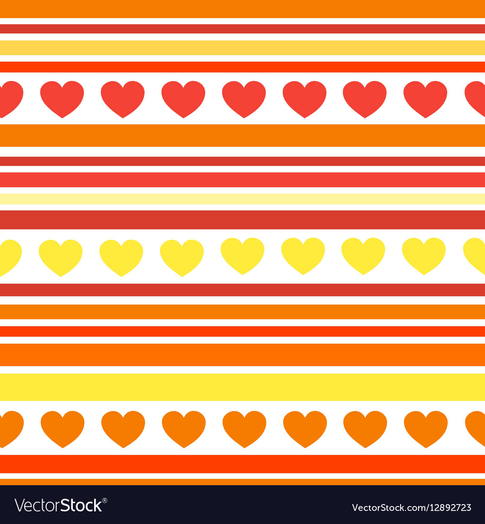 Seamless patterns with hearts fabric texture