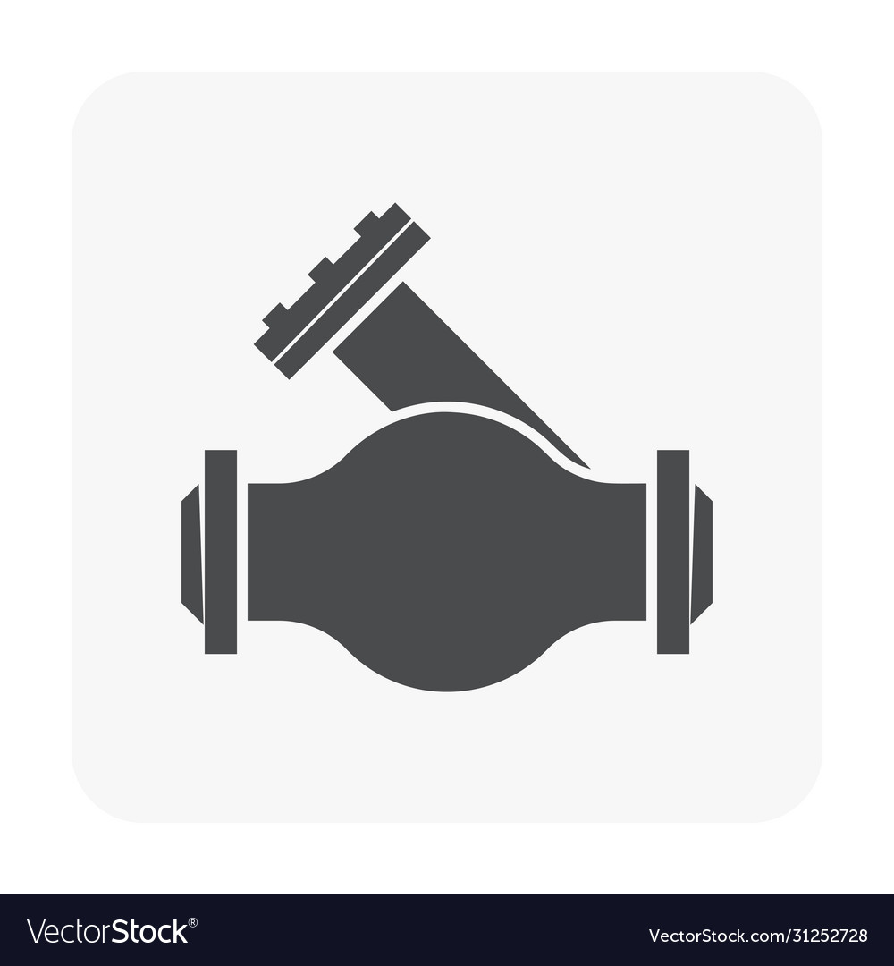 Pipe connector icon Royalty Free Vector Image - VectorStock