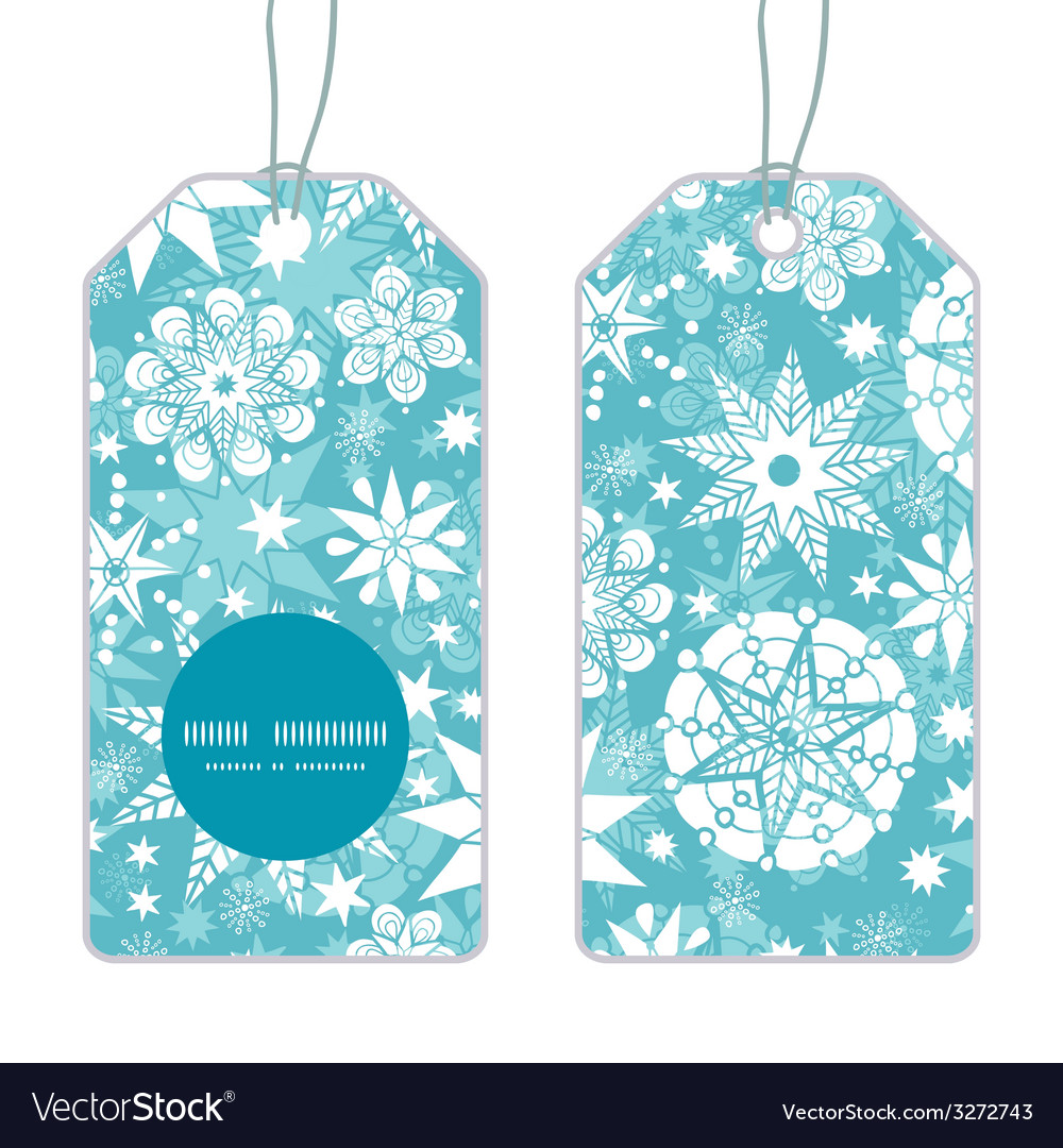 Decorative frost christmas snowflake silhouette