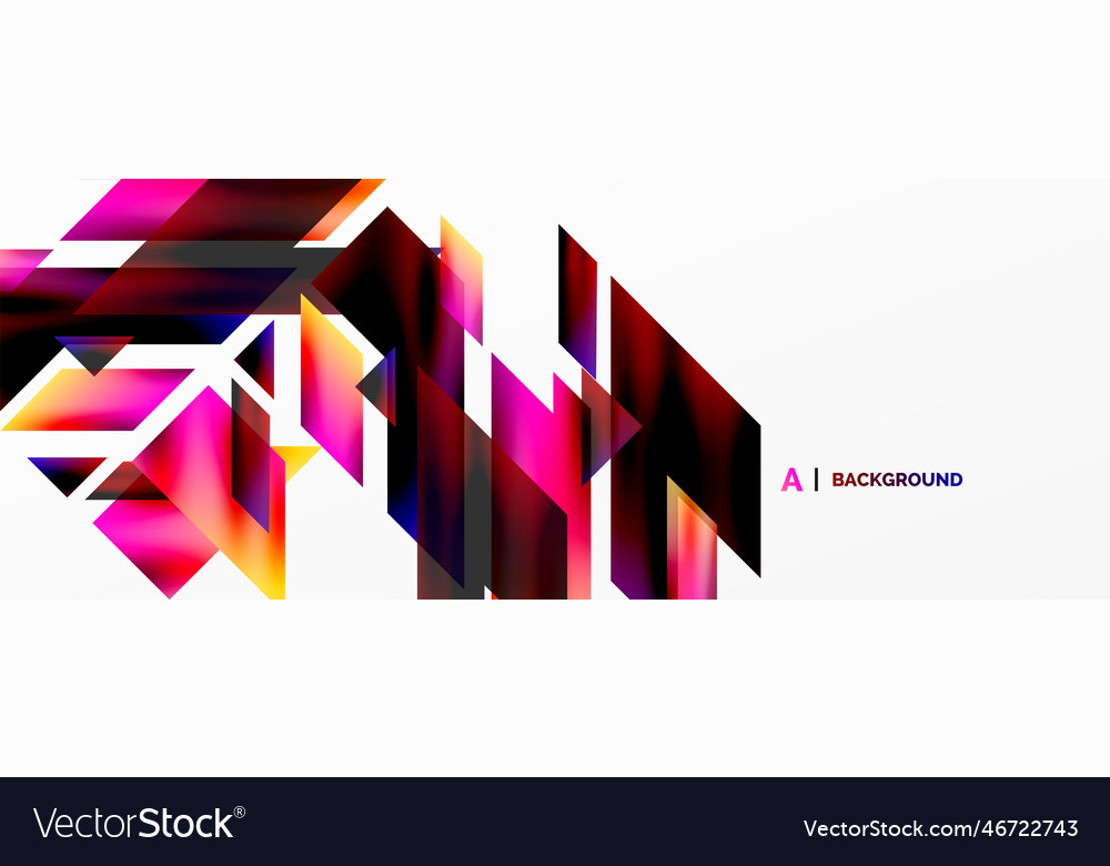 Modern trendy minimalist abstract background Vector Image