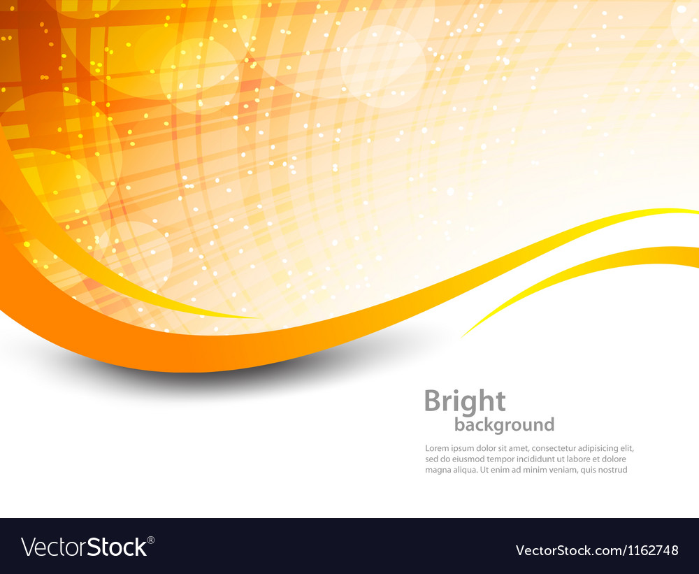 Abstract Orange Background Royalty Free Vector Image