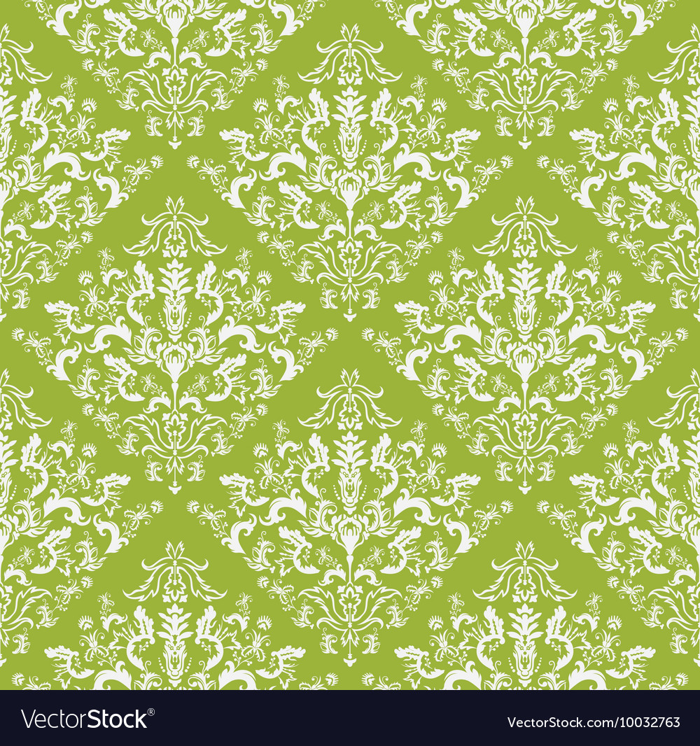 Seamless baroque pattern Royalty Free Vector Image