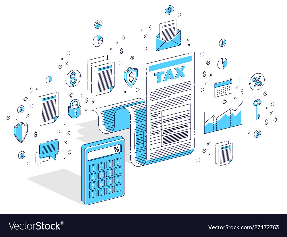 Taxation concept tax form or paper sheet legal