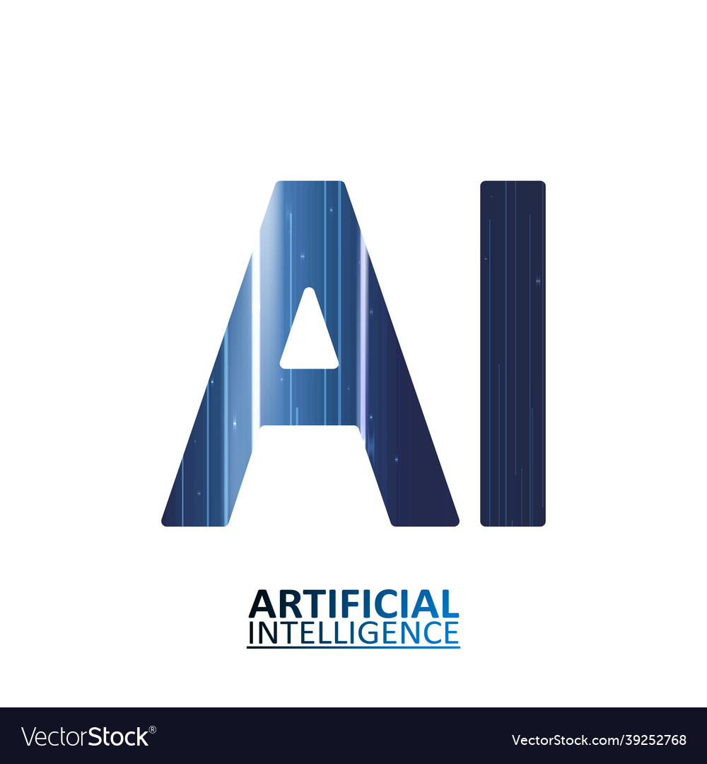 Artificial intelligence Royalty Free Vector Image