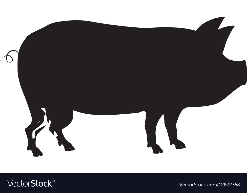 Pork silhouette meal