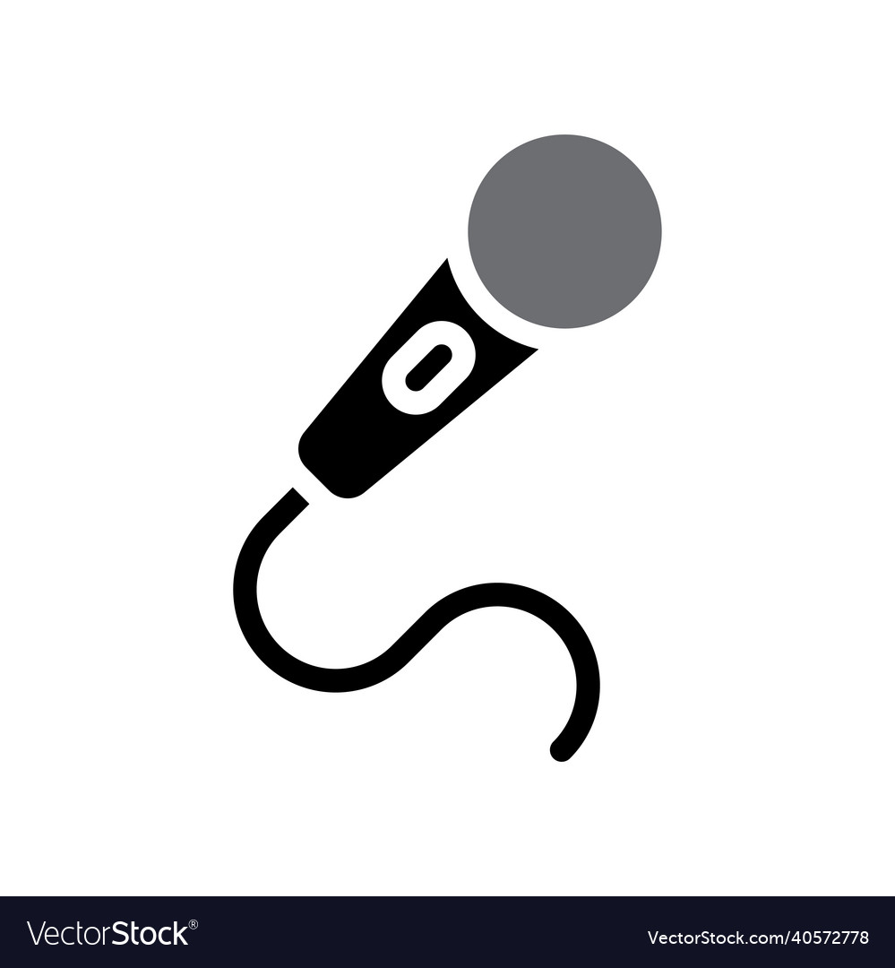 Microphone Royalty Free Vector Image - VectorStock