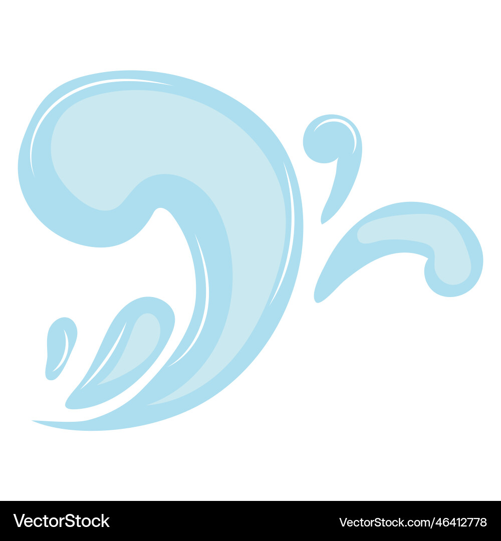 Spray drops of any liquid Royalty Free Vector Image