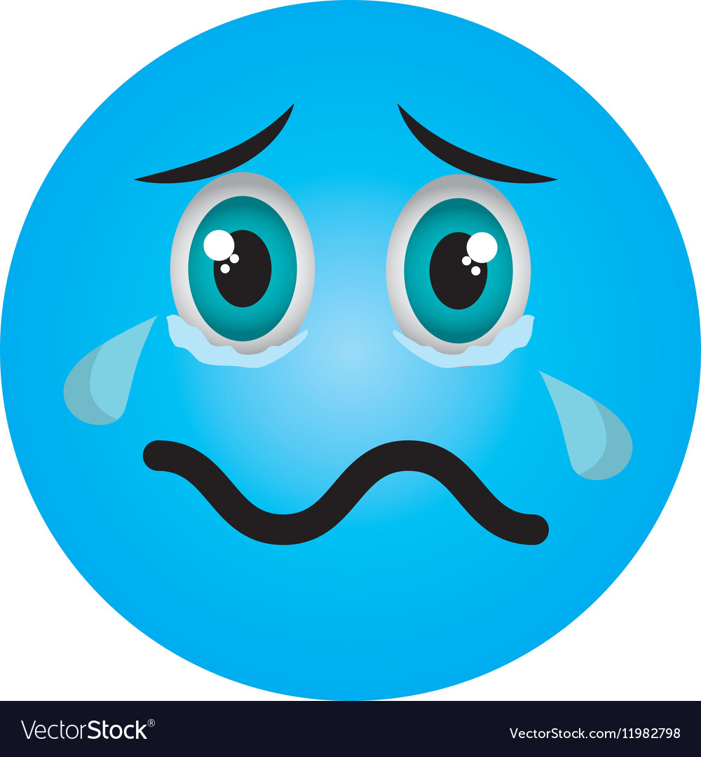 Emoticon face expression isolated Royalty Free Vector Image