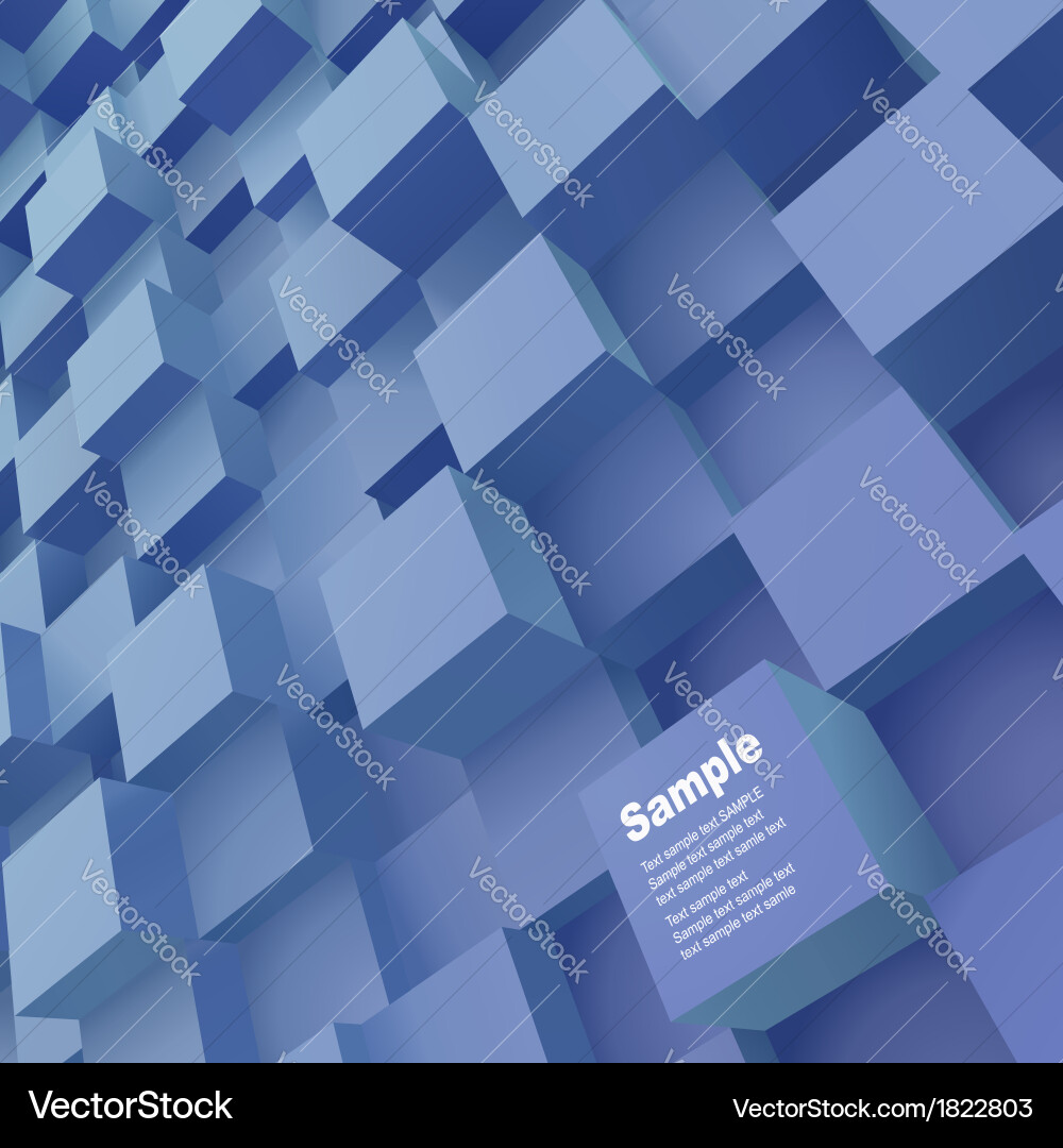 Structure Blocks Background 3d blocks structure background Royalty Free Vector Image