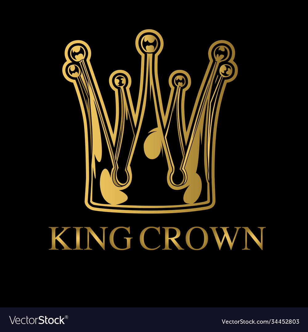 Crown king and queen royal princess Royalty Free Vector