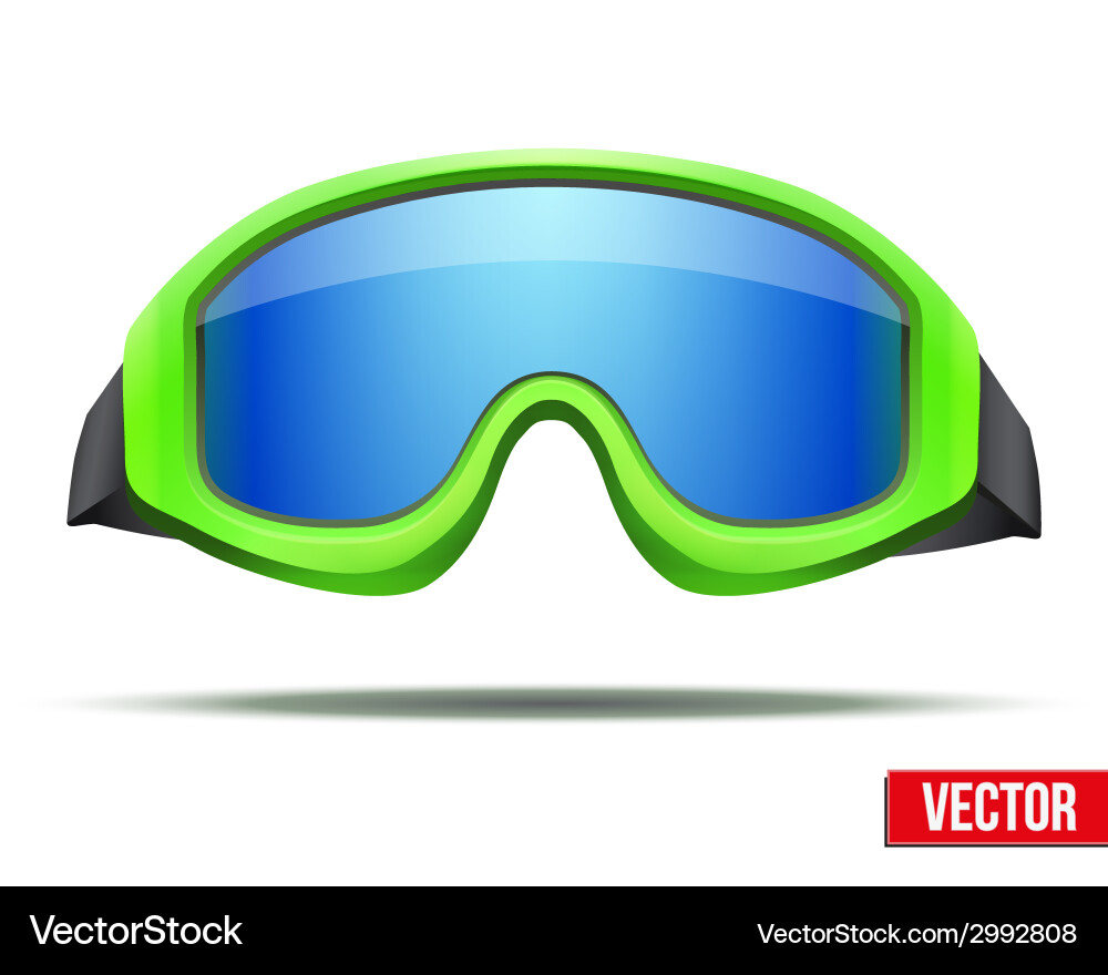 green snowboard goggles