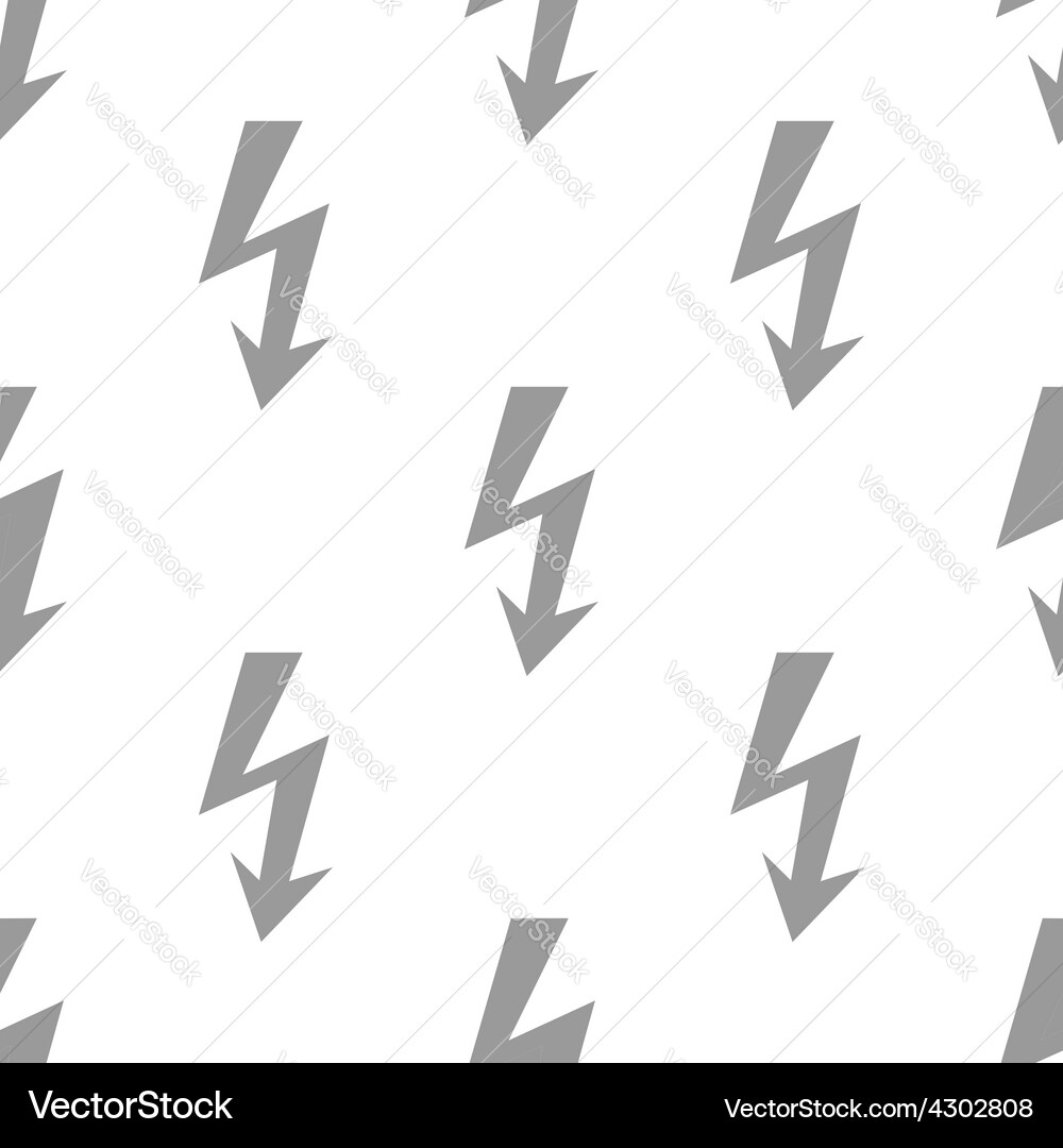 New lightning seamless pattern Royalty Free Vector Image