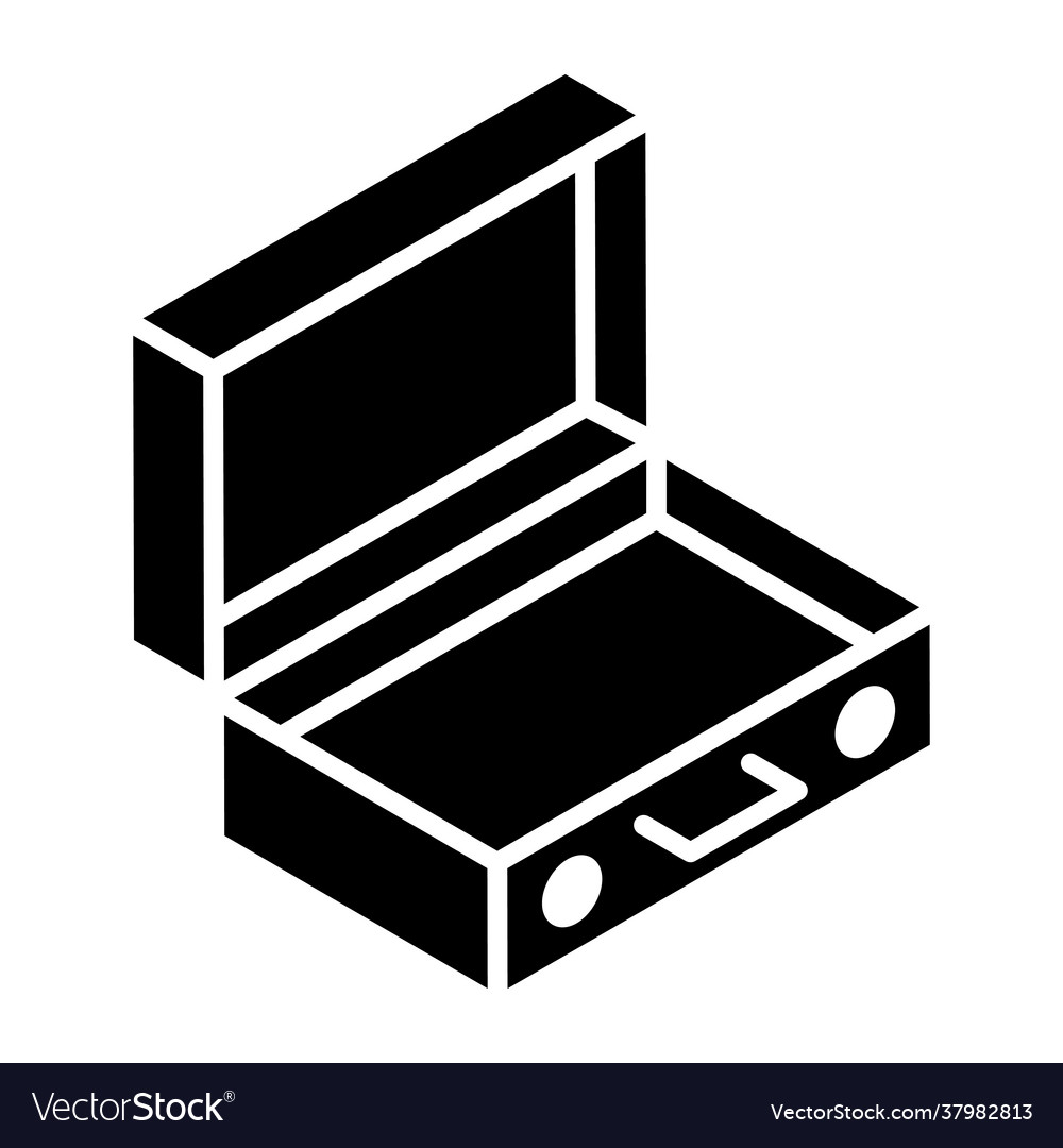 Chest box Royalty Free Vector Image - VectorStock