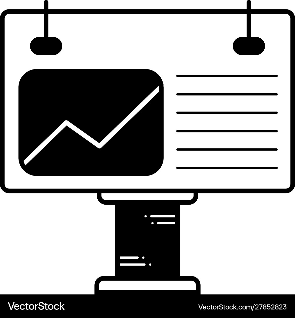 Billboard Royalty Free Vector Image - VectorStock