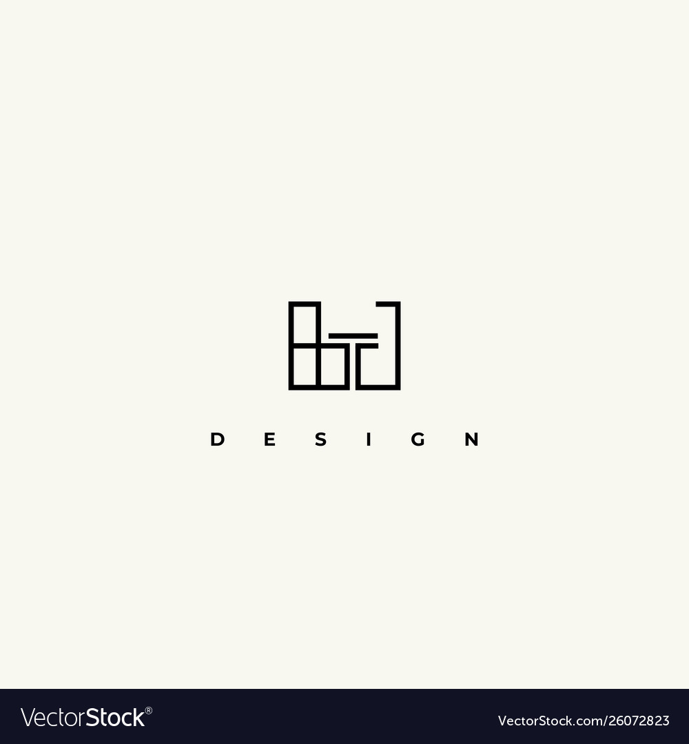 Interior Design Icon Interiors Logo Vector 26072823 