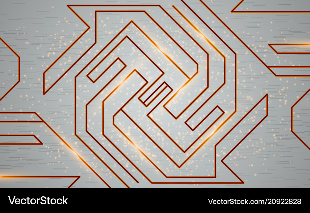 Futuristic techno texture Royalty Free Vector Image