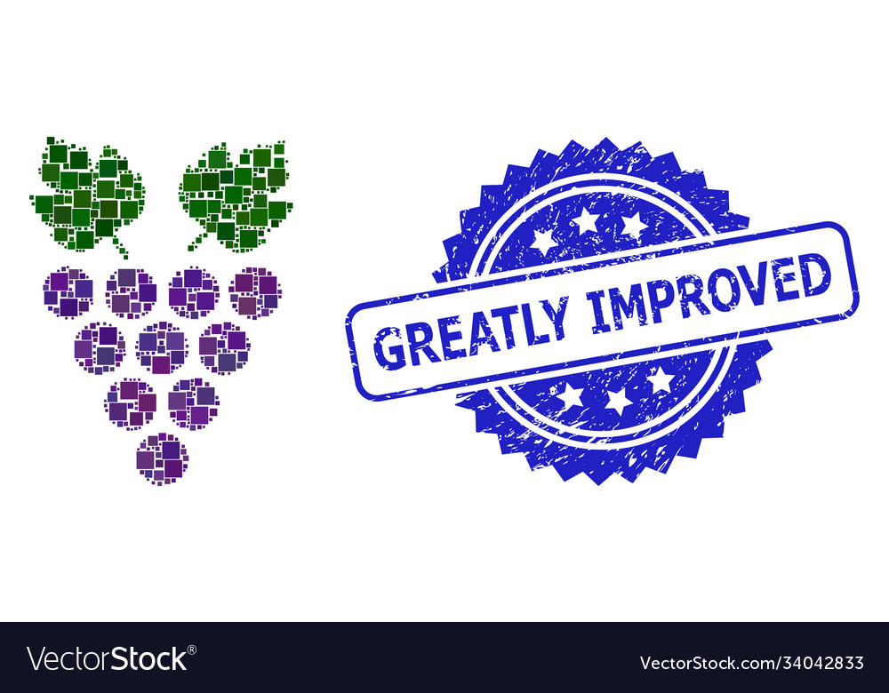 Distress greatly improved stamp and square dot