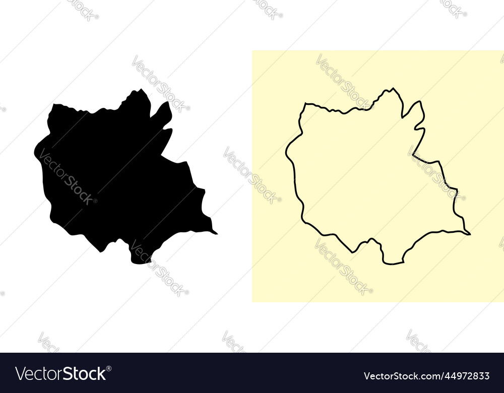 East azerbaijan iran asia filled and outline