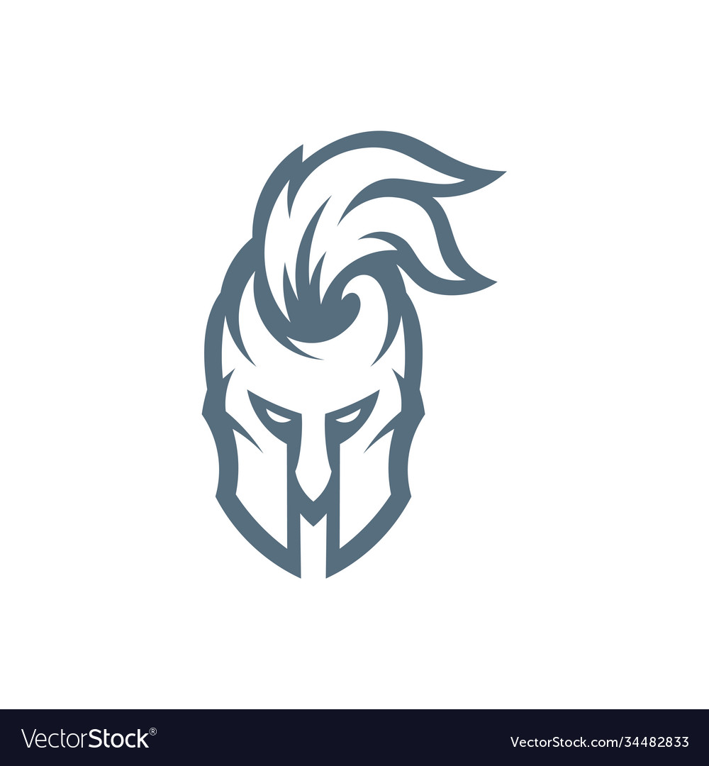 Spartan Fighters Team Logo Stock Vector (Royalty Free) 759691090