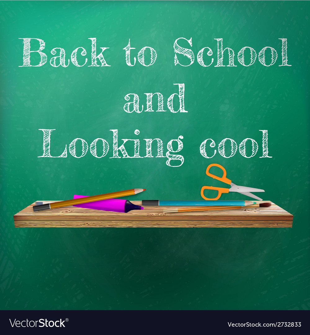 Welcome back to school template design plus eps10