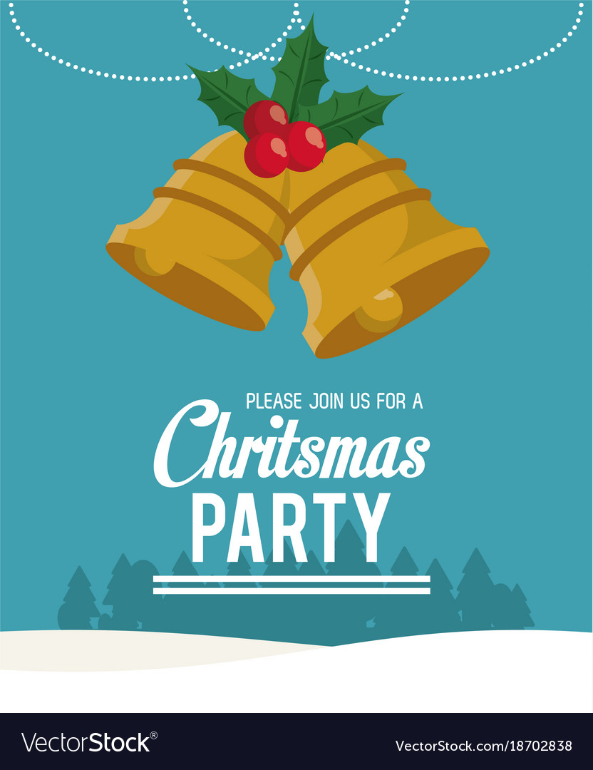 Christmas part invitation card