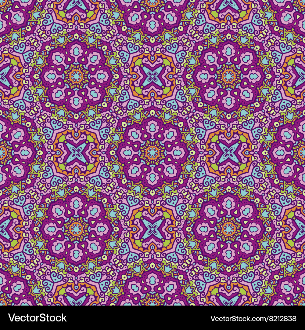Ethnic seamless pattern Royalty Free Vector Image