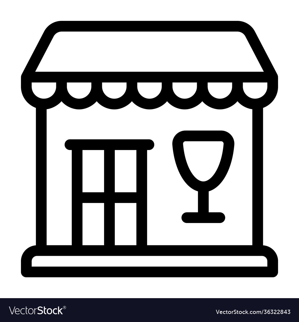 juice-shop-royalty-free-vector-image-vectorstock