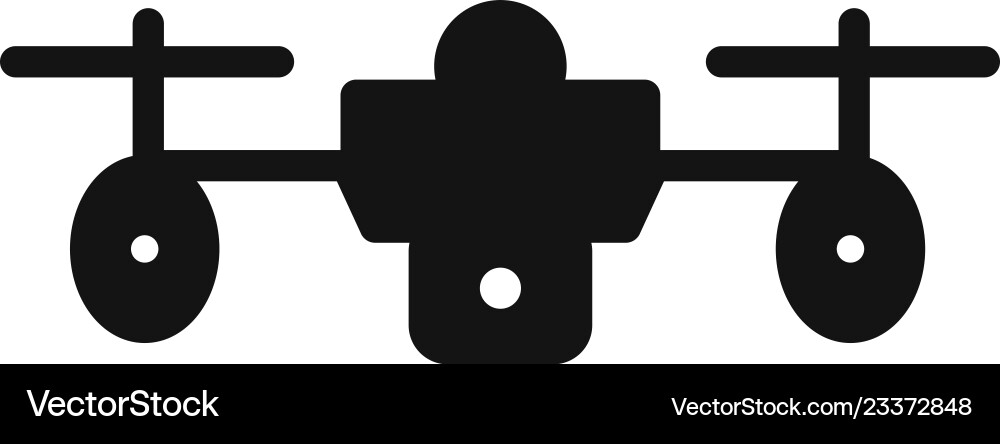 Drone icon Royalty Free Vector Image - VectorStock