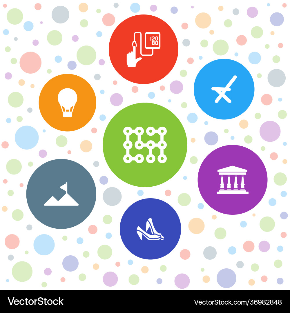 High icons Royalty Free Vector Image - VectorStock