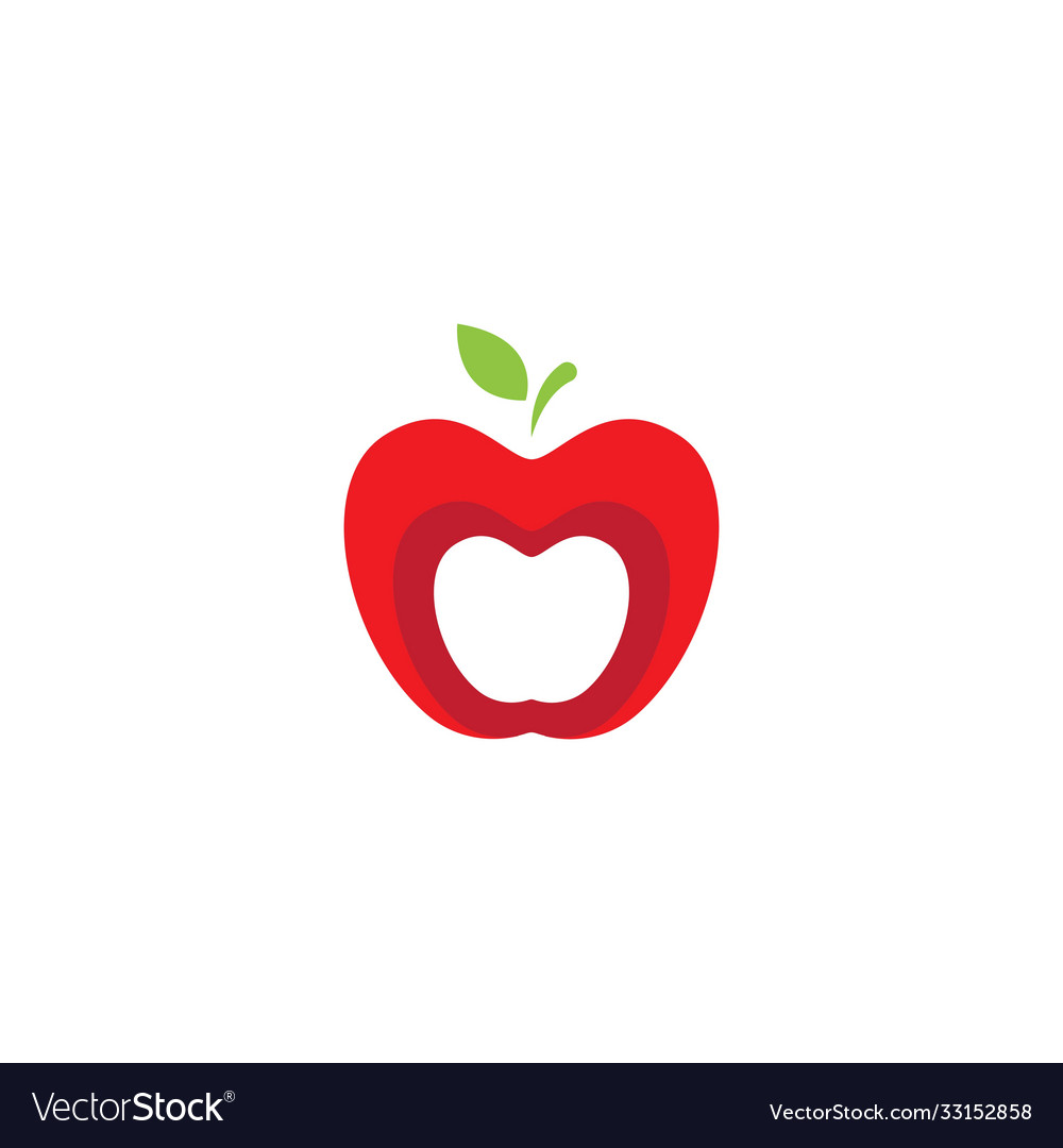 Apple Logo Royalty Free Vector Image - Vectorstock