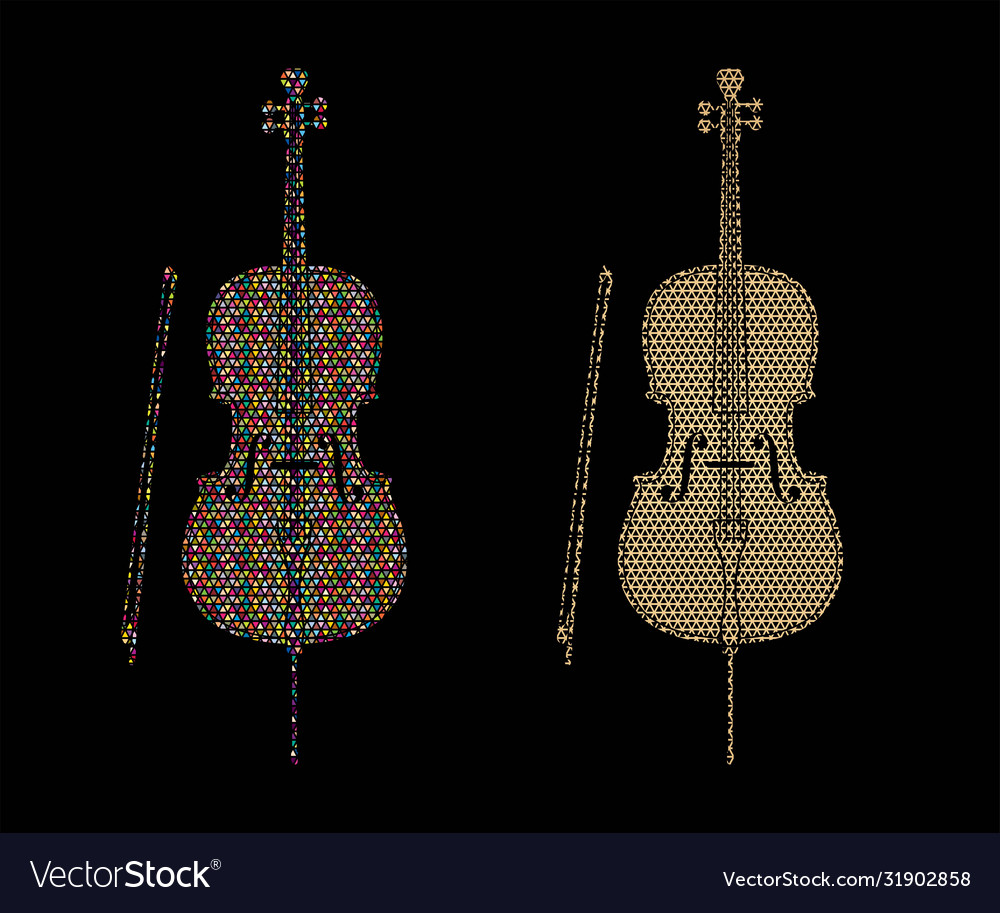 Cello instrument cartoon music graphic