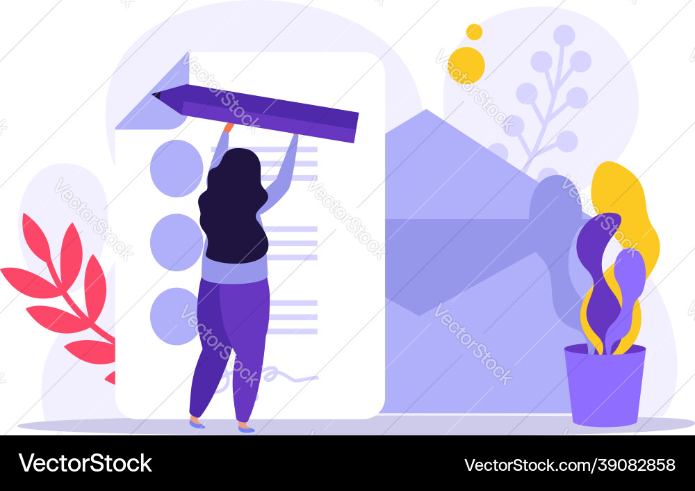 Flat document icon Royalty Free Vector Image - VectorStock